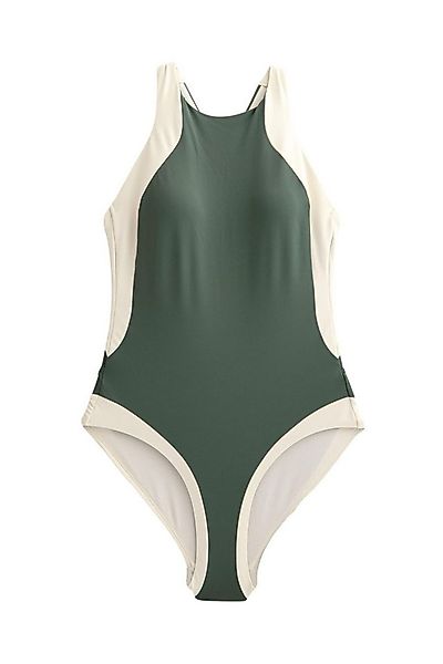 Next Badeanzug Bauchweg-Badeanzug mit Neckholder und Stehkragen (1-St) günstig online kaufen