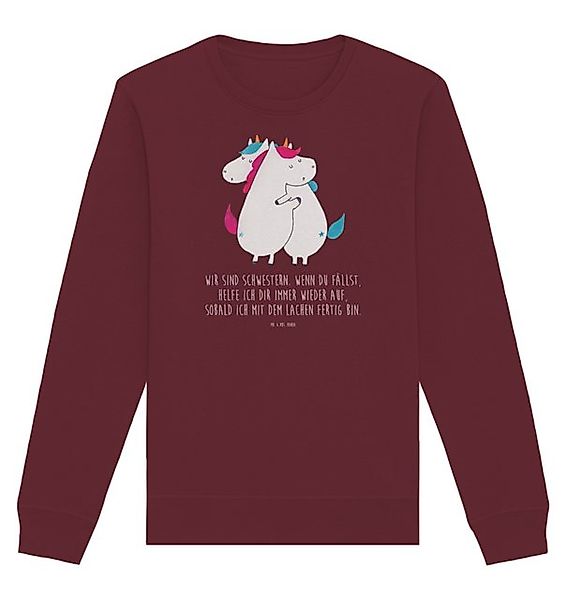 Mr. & Mrs. Panda Longpullover Größe M Einhörner Umarmen - Burgundy - Gesche günstig online kaufen