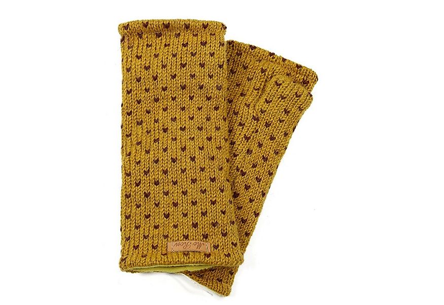 McRon Armstulpen Pulswärmer Modell Ines Mit Daumen, mit hohem Schurwoll-Ant günstig online kaufen