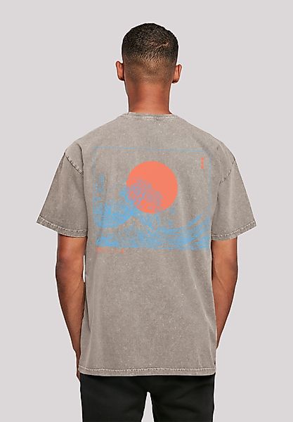 F4NT4STIC T-Shirt "Kanagawa Welle" Print günstig online kaufen