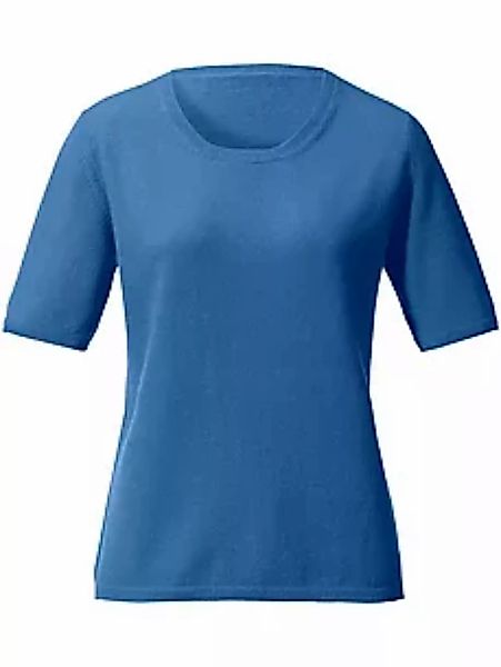 Pullover Rieke aus 100% Premium-Kaschmir Peter Hahn Cashmere blau günstig online kaufen