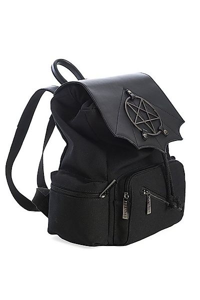 Banned Rucksack Moloch, Gothic Metal Pentakel günstig online kaufen