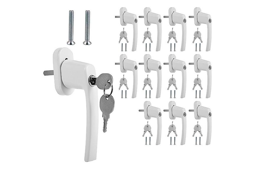 Clanmacy Fenstergriff Fenstergriff mit Schloss Set gleichschließend abschli günstig online kaufen