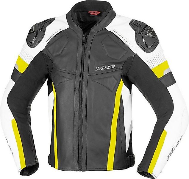 Büse Motorradjacke Monza Motorrad Lederjacke (waschbar) Atmungsaktiv reflek günstig online kaufen