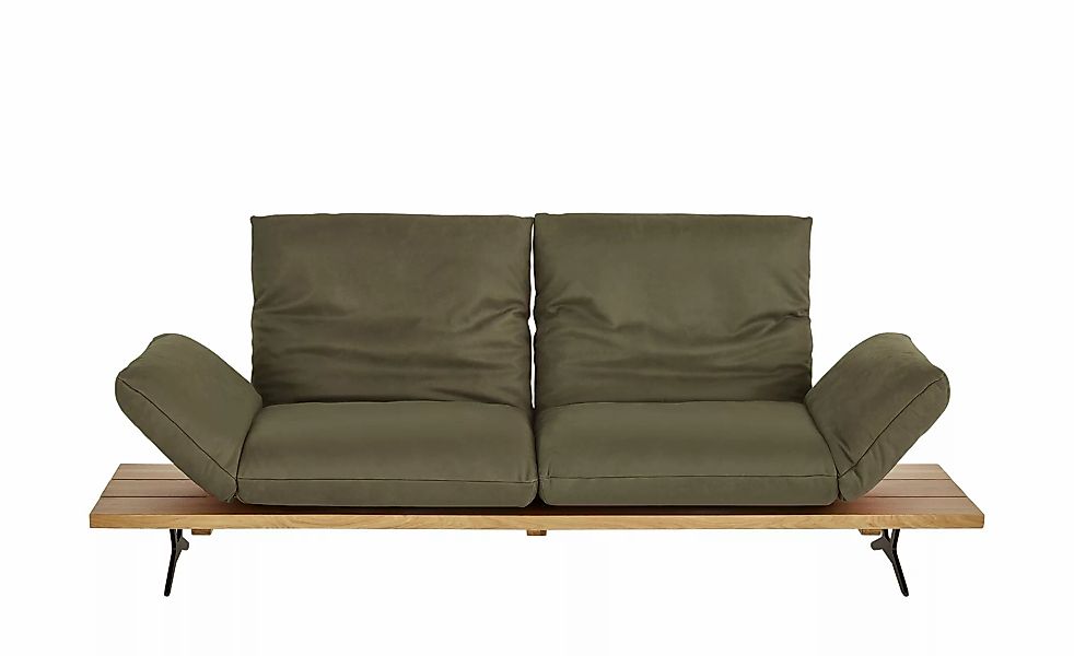 KOINOR Ledersofa  Marilyn ¦ grün ¦ Maße (cm): B: 232 H: 96 T: 90 Polstermöb günstig online kaufen