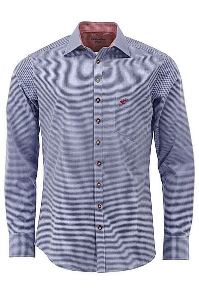 OS Trachten Trachtenhemd Wacodu Langarmhemd mit Hirsch-Stickerei auf der Br günstig online kaufen