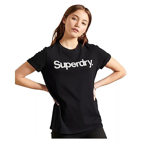 Superdry Cl Kurzarm T-shirt S Black günstig online kaufen