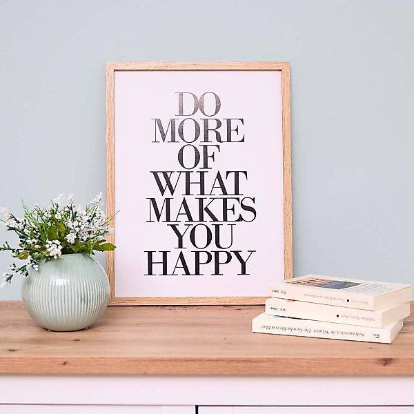 PHOTOLINI Bilderrahmen Poster-Einzelrahmen Modern Schmal, (1 Rahmen) günstig online kaufen