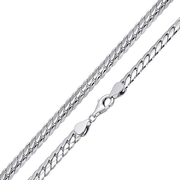 Materia Silberkette Herren Silber Panzerkette massiv günstig online kaufen