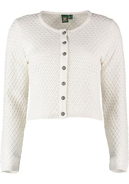 OS Trachten Strickjacke Quivun Trachtenjacke mit Rautenmuster günstig online kaufen