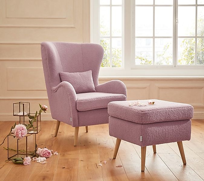Guido Maria Kretschmer Home&Living Sessel »Salla auch in Fellimitat und Fei günstig online kaufen