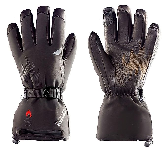 Zanier Heat.STX beheizbare Handschuhe (Größe: L = 9,0 schwarz) günstig online kaufen