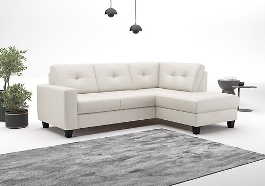 Home affaire Ecksofa »Varese« wahlweise mit Bettfunktion und Bettkasten günstig online kaufen