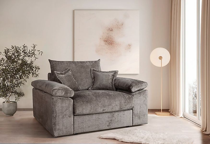 Home affaire XXL-Sessel "Soft&Cosy", Mega-Sessel, Cord oder Chenille-Strukt günstig online kaufen