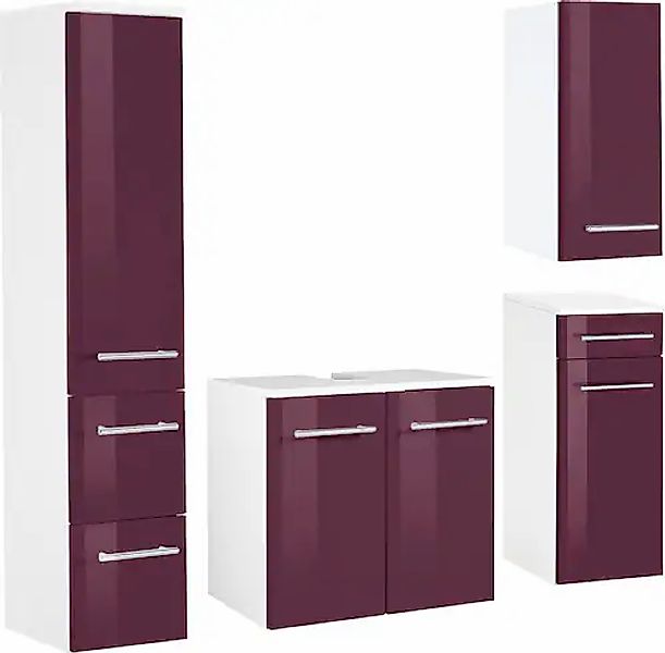 welltime Badmöbel-Set »Venedig« 4 Stk. tlg. günstig online kaufen