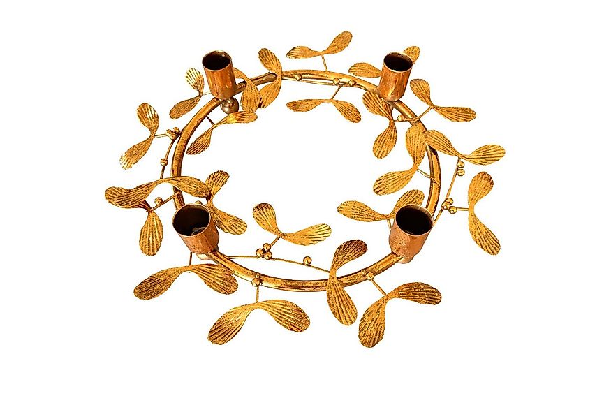 Online-Fuchs Kerzenständer Kerzenhalter, moderner Adventskranz für 4 Stabke günstig online kaufen