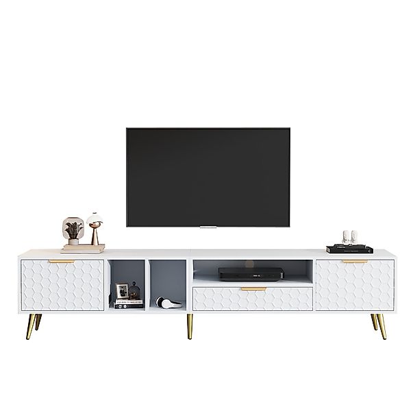 OKWISH Lowboard mit mehreren Aufbewahrungsfunktionen (TV-Schrank,Fernsehtis günstig online kaufen