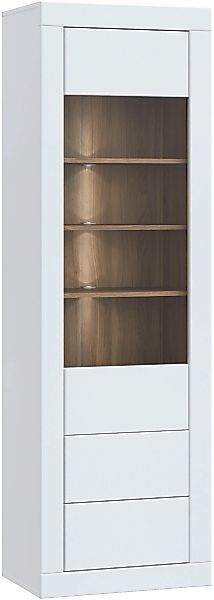 FORTE Vitrine "Lefkadas, Breite 61,3cm, Höhe 196 cm", Vitrine, grifflose Fr günstig online kaufen