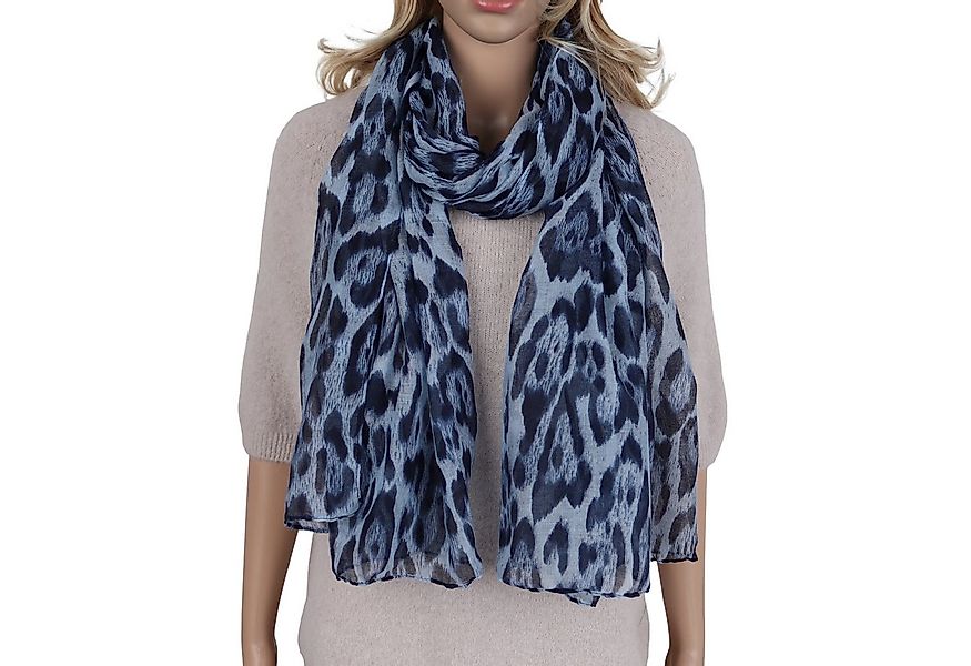 MIRROSI Modeschal Weicher & Leicht Großes Schal, ca.68x178cm, Leo Muster, ( günstig online kaufen