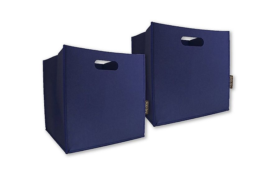 jilda-tex Aufbewahrungskorb Filzkorb rechteckig (2 St) günstig online kaufen