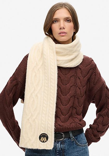 Superdry Strickschal CABLE LUXE KNIT SCARF günstig online kaufen