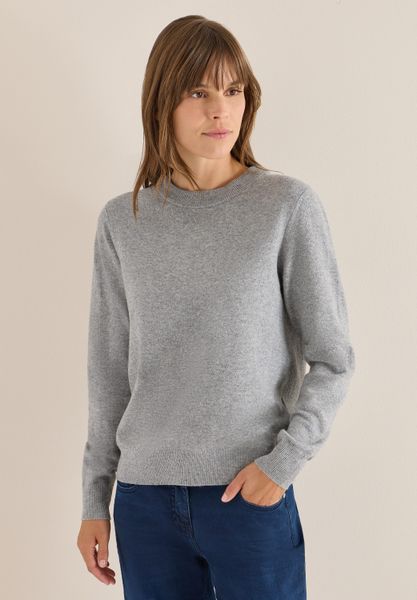 Cecil Strickpullover mit Rundhalsausschnitt günstig online kaufen
