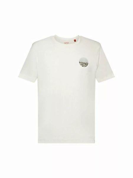 Esprit T-Shirt T-Shirt mit Print auf Vorder- und Rückseite (1-tlg) günstig online kaufen