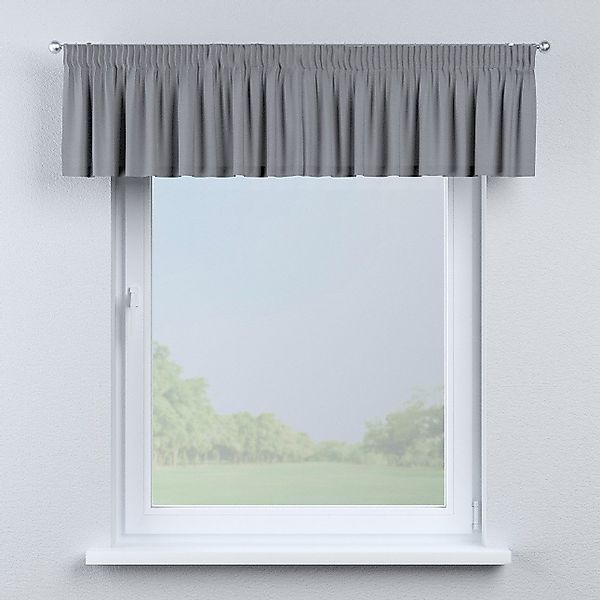 Kurzgardine mit Kräuselband, marinenblau , 130 x 40 cm, Cotton Panama (702- günstig online kaufen