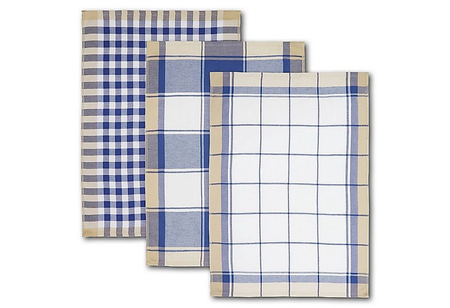 Dyckhoff Geschirrtuch KARO, Maße je Tuch ca. 50x70 cm, aus 100% Baumwolle, günstig online kaufen