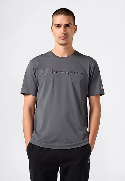 Champion T-Shirt sportliche Passform, für Freizeit und aktive Tage, aus Bau günstig online kaufen