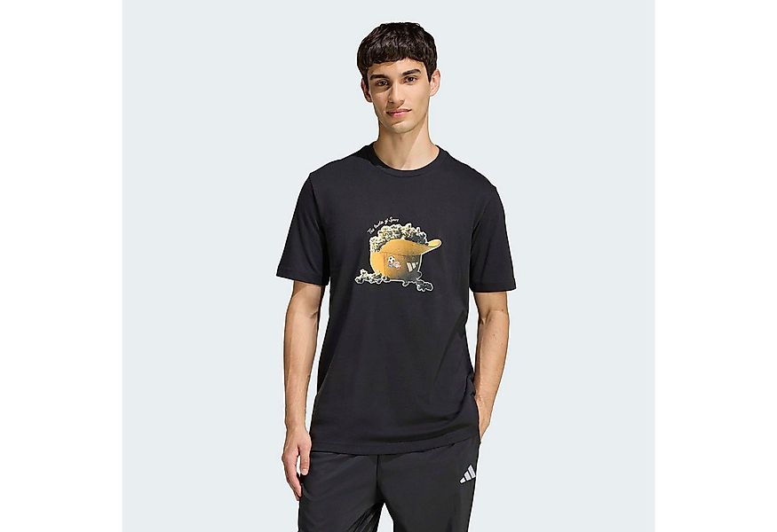 adidas Sportswear T-Shirt SNACK POPCORN GRAFIK günstig online kaufen