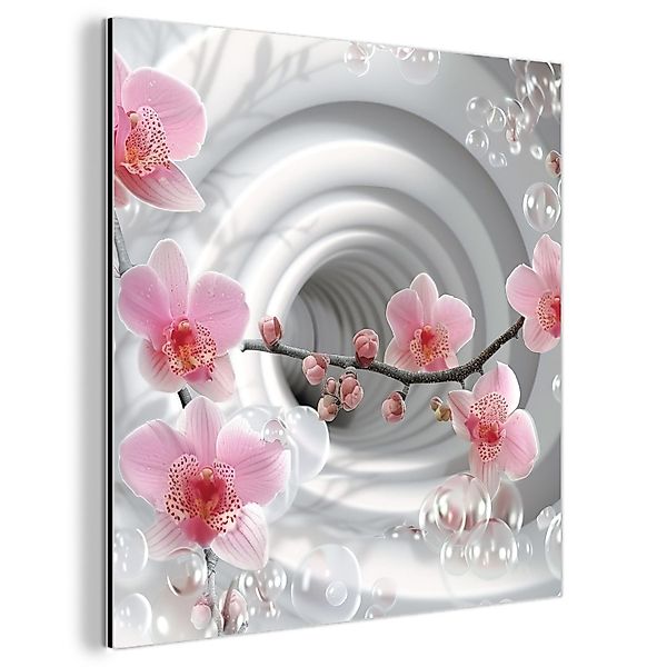 MuchoWow Metallbild Blumen - Tunnel - günstig online kaufen