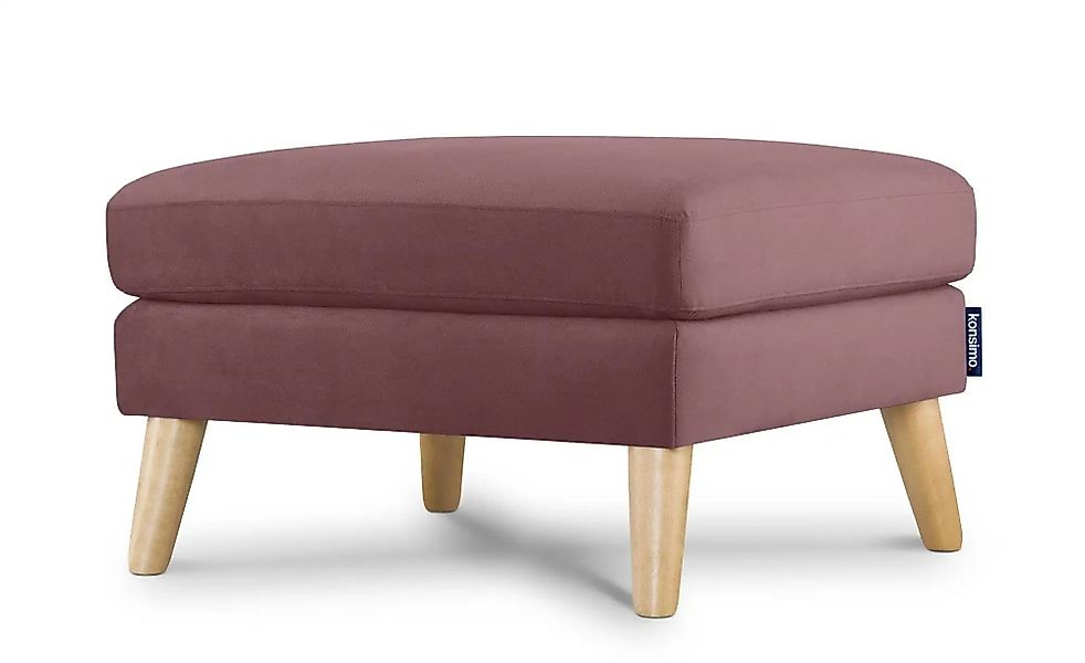KONSIMO Hocker   ¦ rosa/pink ¦ Maße (cm): B: 80 H: 46 Polstermöbel > Hocker günstig online kaufen