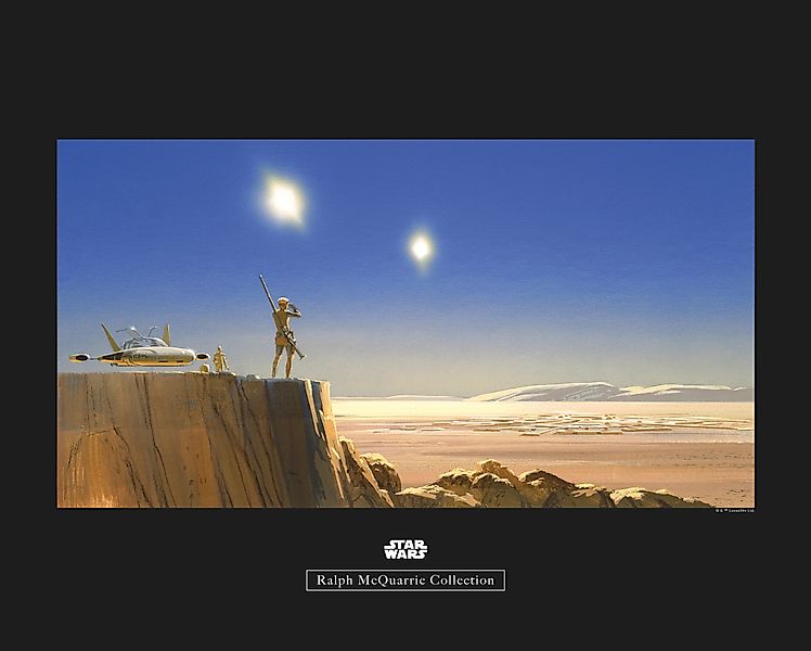 Komar Bild "Star Wars Classic RMQ Mos Eisley Edge", Star Wars, (1 St.), Wan günstig online kaufen