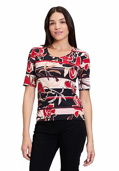 Betty Barclay Kurzarmshirt Betty Barclay Basic Shirt mit Rippenstruktur (1- günstig online kaufen