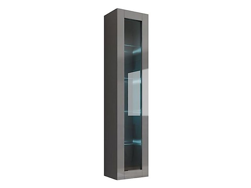MIRJAN24 Vitrine 180 Vigo Glas (mit Drehtür) 40x30x180 cm günstig online kaufen
