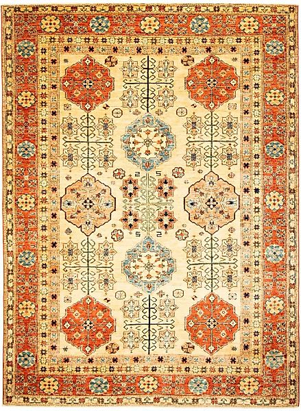 morgenland Orientteppich »Ziegler - Kazak - 266 x 203 cm - beige«, rechteck günstig online kaufen