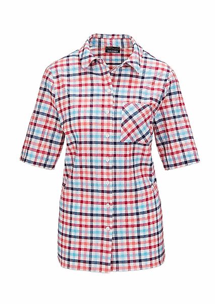 GOLDNER Kurzarmbluse "Wander-Bluse in Seersucker Qualität" kann als Bluse u günstig online kaufen