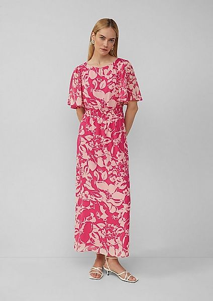 s.Oliver Maxikleid Kleid Maxikleid aus Chiffon mit Print günstig online kaufen