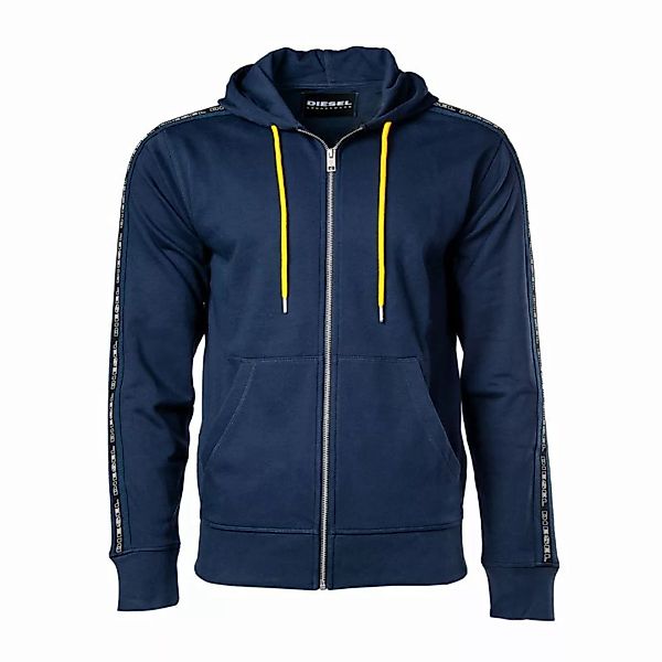 DIESEL Herren Sweatshirt - Loungewear Jacke mit Reißverschluss Marine M günstig online kaufen