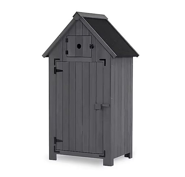 Divit Pflanzkübel Gartenschrank wetterfest Geräteschuppen Holz 65 x 46 x 13 günstig online kaufen
