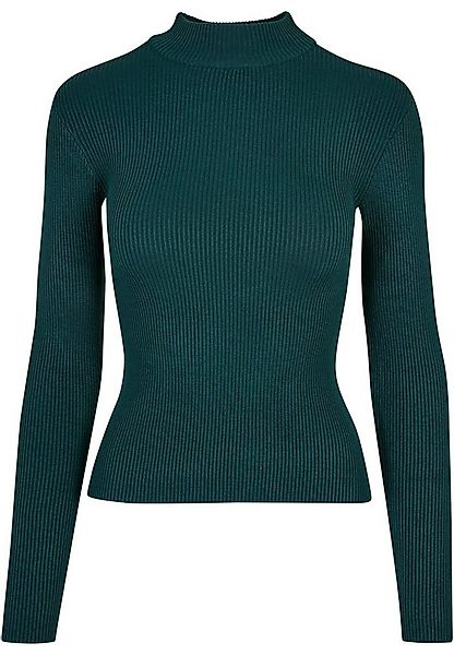 URBAN CLASSICS Rundhalspullover Urban Classics Damen Ladies Rib Knit Turtel günstig online kaufen