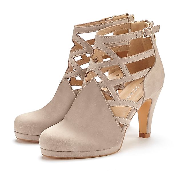LASCANA Stiefelette Stiefel, Boots mit Cut-Outs günstig online kaufen