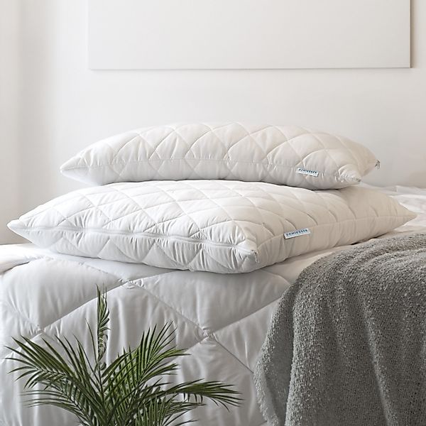 Schiesser Kopfkissen Hygge mit recycelter Füllung günstig online kaufen