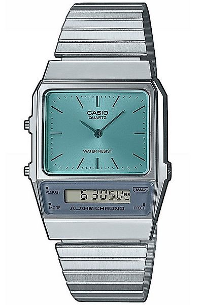 CASIO VINTAGE Quarzuhr Edgy Armbanduhr AnaDigi Türkis günstig online kaufen