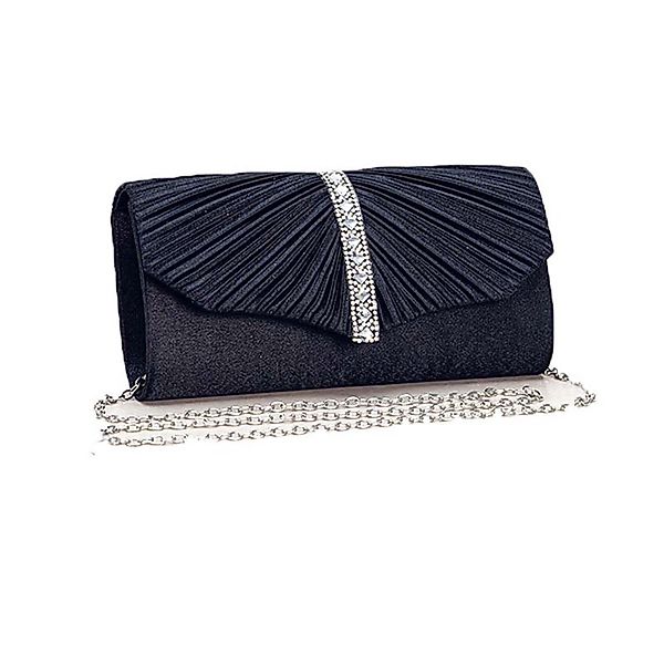 Coonoor Abendtasche Damen Satin Abendtasche Elegante Satin Plissee Abend Cl günstig online kaufen