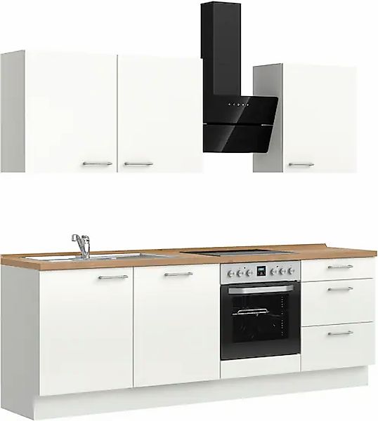 nobilia® Küchenzeile »"Laser II"«, vormontiert, Ausrichtung wählbar, Breite günstig online kaufen