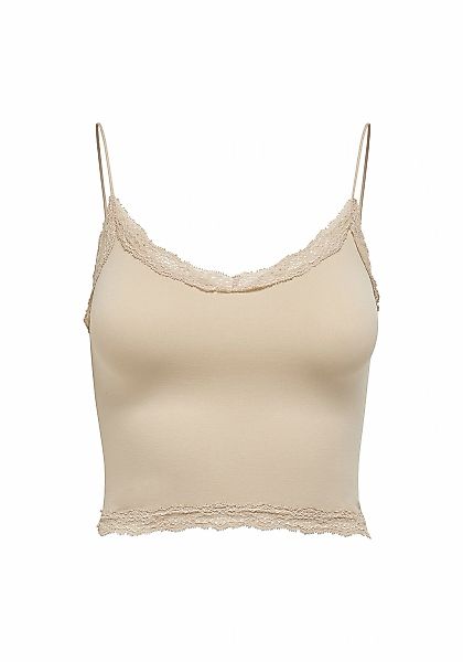 ONLY T-Shirt "T-Shirt ONLVICKY LACE SEAMLESS CROPPED TOP 1er Pack" günstig online kaufen