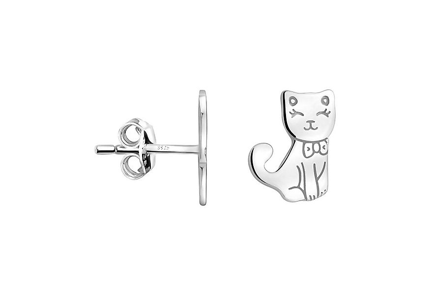 Sofia Milani Paar Ohrstecker Katze, 925 Silber Damen Schmuck - E2374 günstig online kaufen