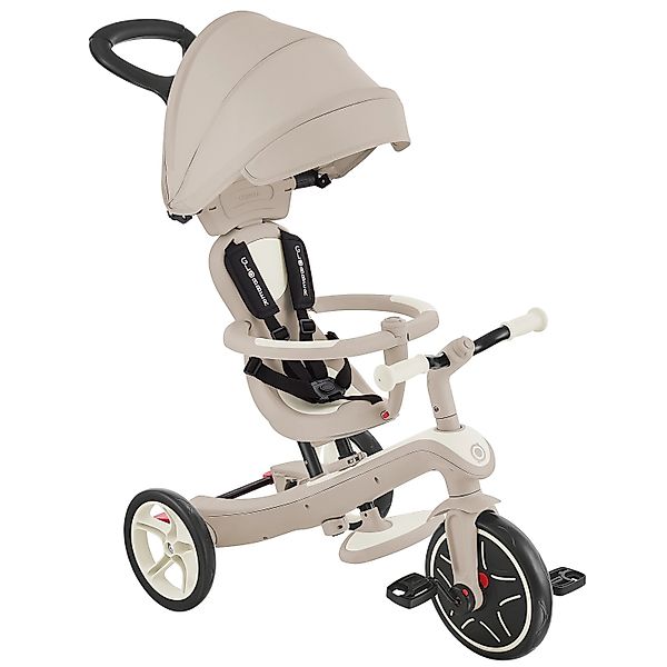 Globber Explorer Trike 4in1 Kinderwagen Dreirad und Laufrad 10/8,5 Zoll TPR günstig online kaufen